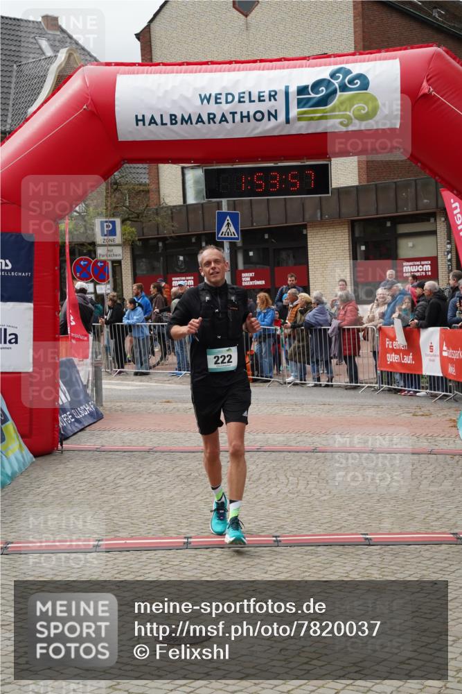 04.05.2025 - 8. Wedeler Halbmarathon Felixshl http://msf.ph/oto/7820037 04.05.2025 11:53:55 Ziel 222, 925 meine-sportfotos.de