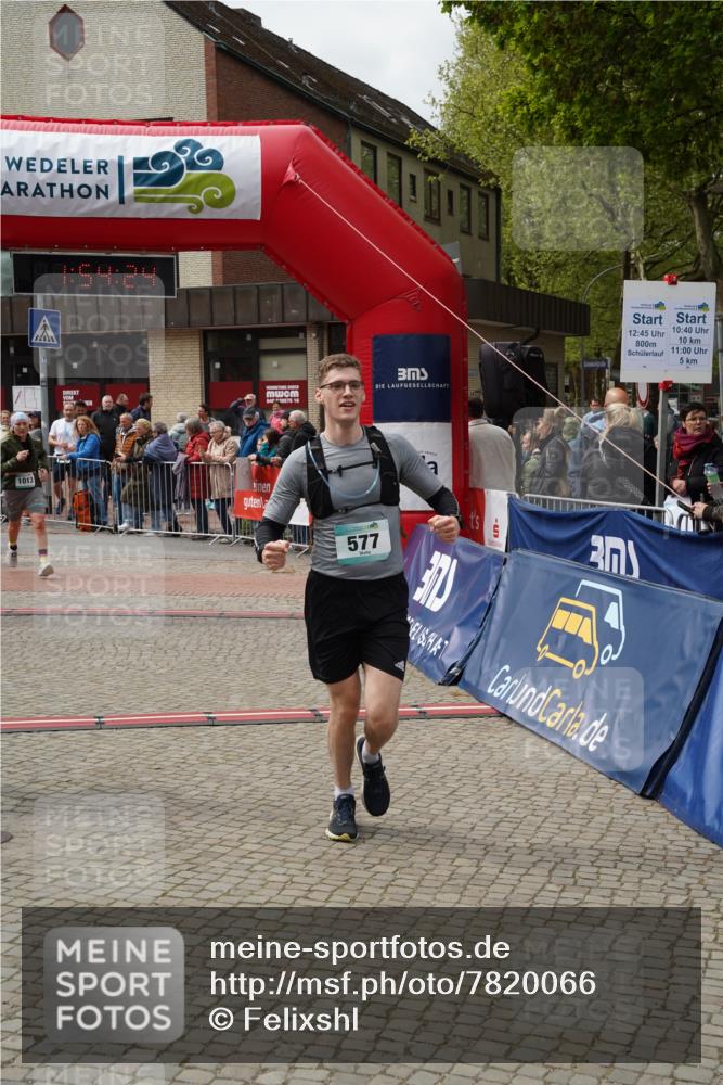 04.05.2025 - 8. Wedeler Halbmarathon Felixshl http://msf.ph/oto/7820066 04.05.2025 11:54:21 Ziel 360, 577, 1013 meine-sportfotos.de