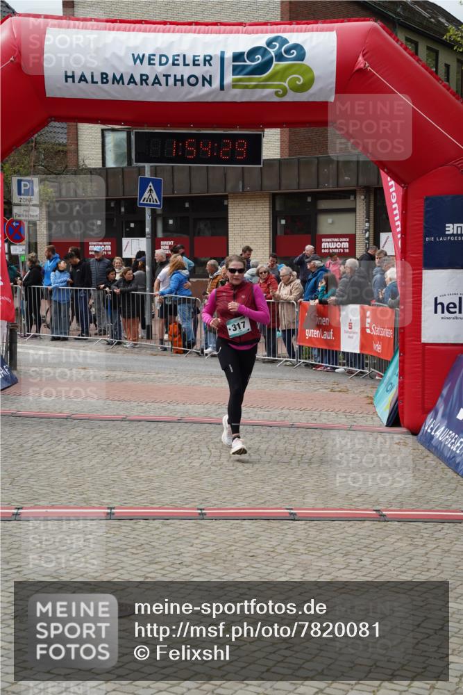 04.05.2025 - 8. Wedeler Halbmarathon Felixshl http://msf.ph/oto/7820081 04.05.2025 11:54:27 Ziel 317, 1013 meine-sportfotos.de