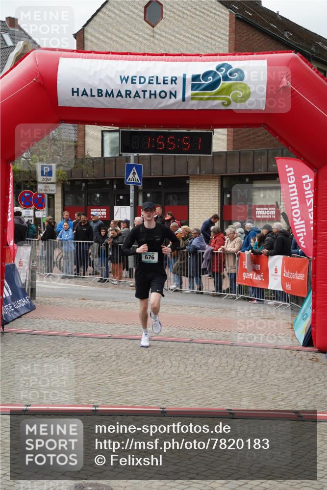 04.05.2025 - 8. Wedeler Halbmarathon Felixshl http://msf.ph/oto/7820183 04.05.2025 11:55:49 Ziel 676 meine-sportfotos.de