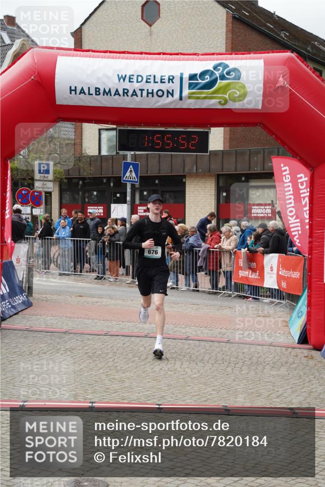 04.05.2025 - 8. Wedeler Halbmarathon Felixshl http://msf.ph/oto/7820184 04.05.2025 11:55:49 Ziel 676 meine-sportfotos.de