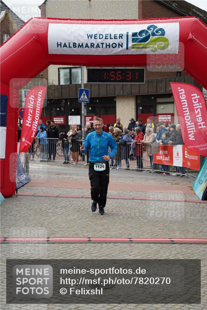 04.05.2025 - 8. Wedeler Halbmarathon Felixshl http://msf.ph/oto/7820270 04.05.2025 11:56:29 Ziel 1129 meine-sportfotos.de