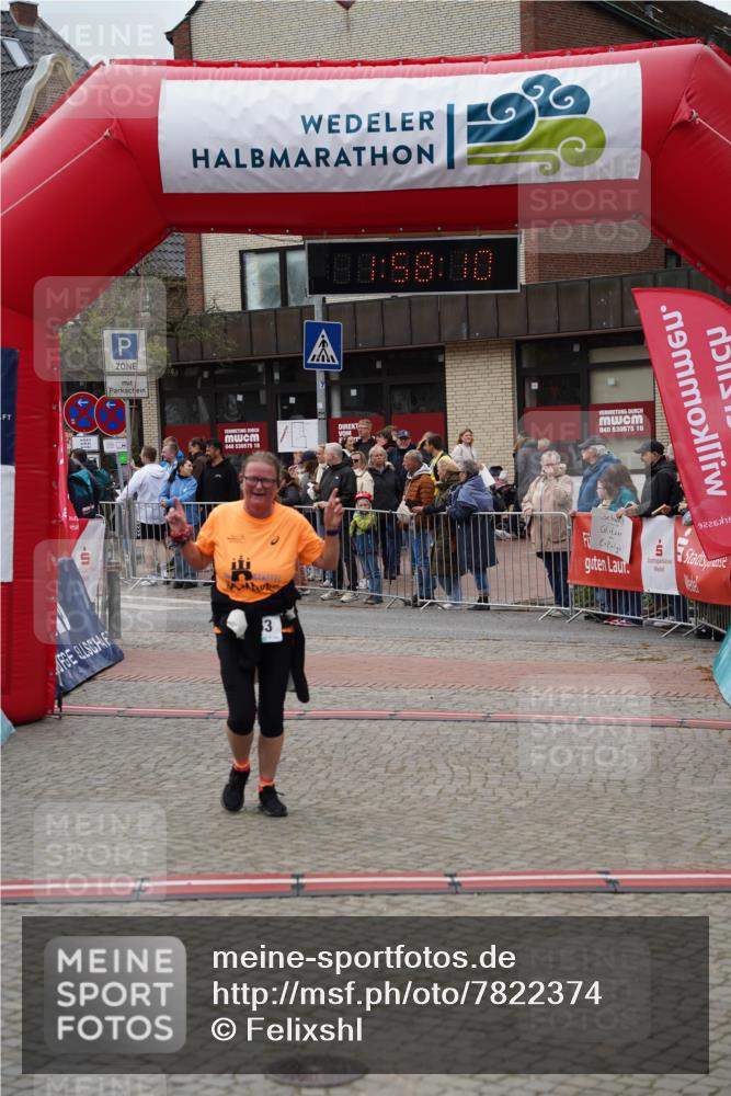 04.05.2025 - 8. Wedeler Halbmarathon Felixshl http://msf.ph/oto/7822374 04.05.2025 11:58:08 Ziel 143, 252, 763 meine-sportfotos.de