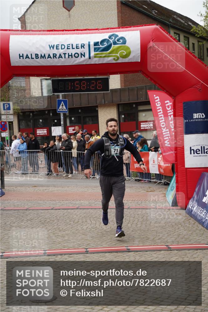 04.05.2025 - 8. Wedeler Halbmarathon Felixshl http://msf.ph/oto/7822687 04.05.2025 11:58:23 Ziel 71 meine-sportfotos.de