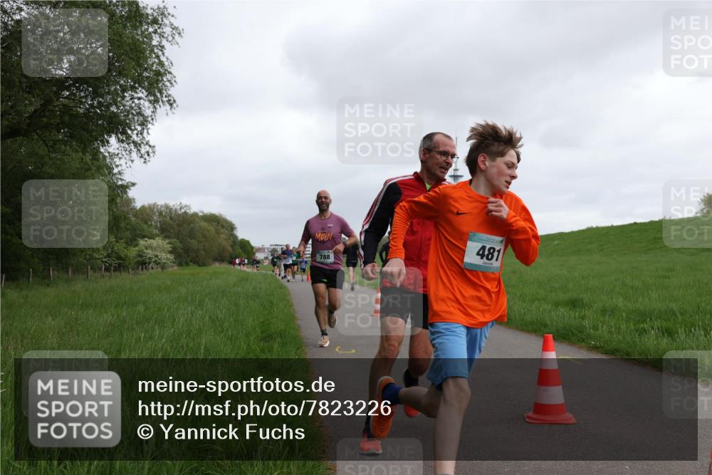 04.05.2025 - 8. Wedeler Halbmarathon Yannick Fuchs http://msf.ph/oto/7823226 04.05.2025 11:11:04 Laufen 788, 481 meine-sportfotos.de