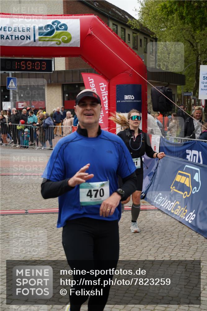 04.05.2025 - 8. Wedeler Halbmarathon Felixshl http://msf.ph/oto/7823259 04.05.2025 11:59:01 Ziel 345, 470, 741 meine-sportfotos.de