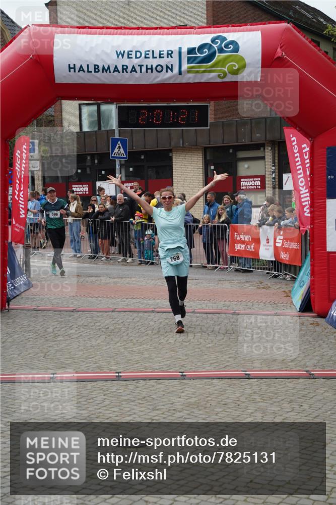 04.05.2025 - 8. Wedeler Halbmarathon Felixshl http://msf.ph/oto/7825131 04.05.2025 12:01:19 Ziel 596, 768 meine-sportfotos.de