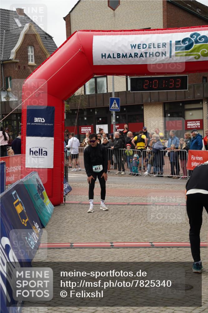04.05.2025 - 8. Wedeler Halbmarathon Felixshl http://msf.ph/oto/7825340 04.05.2025 12:01:31 Ziel 611, 1110 meine-sportfotos.de