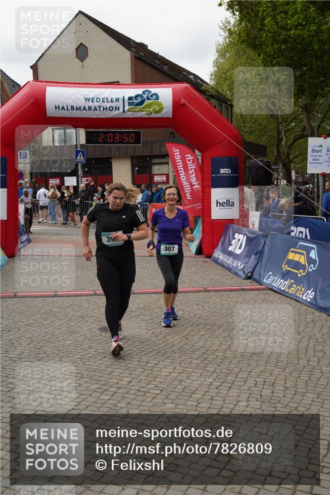 04.05.2025 - 8. Wedeler Halbmarathon Felixshl http://msf.ph/oto/7826809 04.05.2025 12:03:48 Ziel 146, 307, 396, 771 meine-sportfotos.de