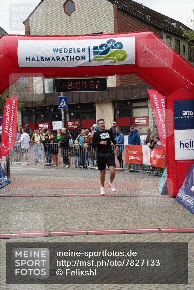 04.05.2025 - 8. Wedeler Halbmarathon Felixshl http://msf.ph/oto/7827133 04.05.2025 12:04:30 Ziel 1052 meine-sportfotos.de