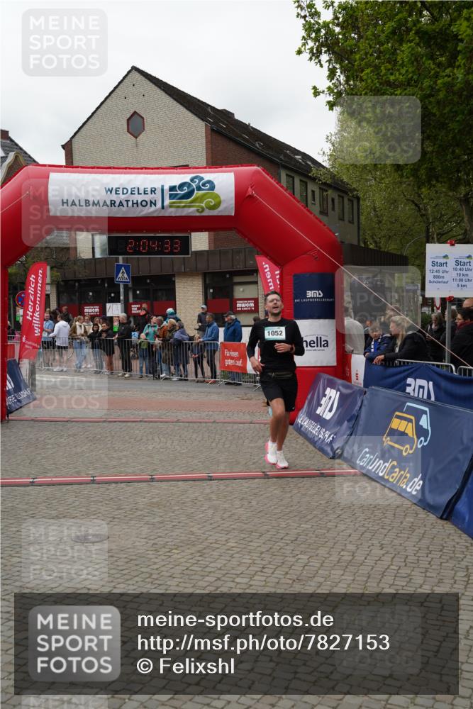 04.05.2025 - 8. Wedeler Halbmarathon Felixshl http://msf.ph/oto/7827153 04.05.2025 12:04:31 Ziel 1052 meine-sportfotos.de