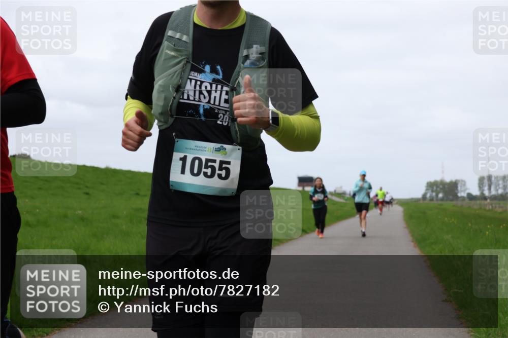 04.05.2025 - 8. Wedeler Halbmarathon Yannick Fuchs http://msf.ph/oto/7827182 04.05.2025 11:34:01 Laufen 201, 1055 meine-sportfotos.de