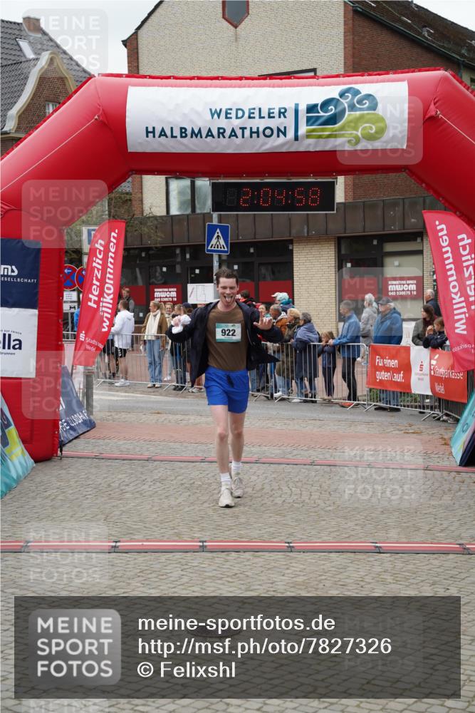 04.05.2025 - 8. Wedeler Halbmarathon Felixshl http://msf.ph/oto/7827326 04.05.2025 12:04:56 Ziel 922 meine-sportfotos.de