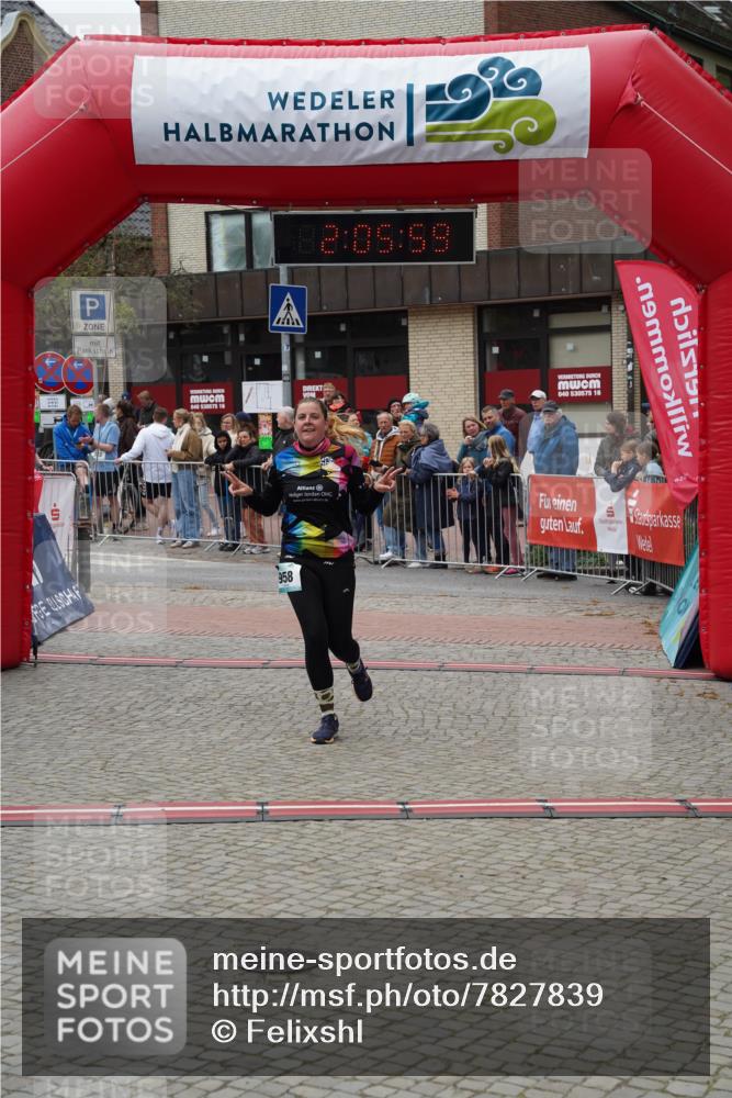 04.05.2025 - 8. Wedeler Halbmarathon Felixshl http://msf.ph/oto/7827839 04.05.2025 12:05:57 Ziel 45, 91, 92, 469, 958 meine-sportfotos.de