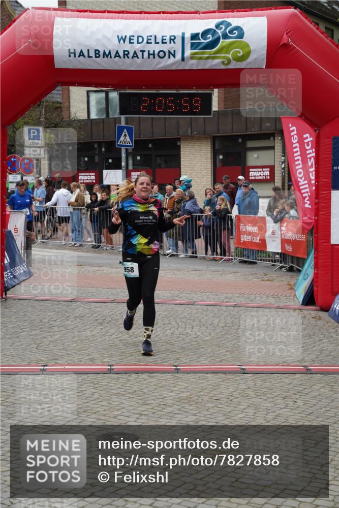 04.05.2025 - 8. Wedeler Halbmarathon Felixshl http://msf.ph/oto/7827858 04.05.2025 12:05:57 Ziel 45, 91, 92, 469, 958 meine-sportfotos.de