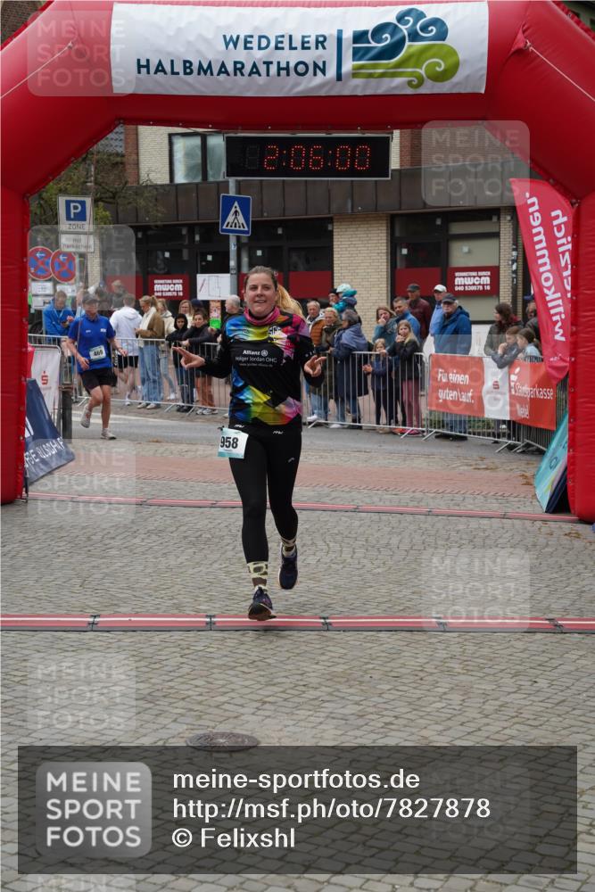04.05.2025 - 8. Wedeler Halbmarathon Felixshl http://msf.ph/oto/7827878 04.05.2025 12:05:58 Ziel 45, 469, 958 meine-sportfotos.de