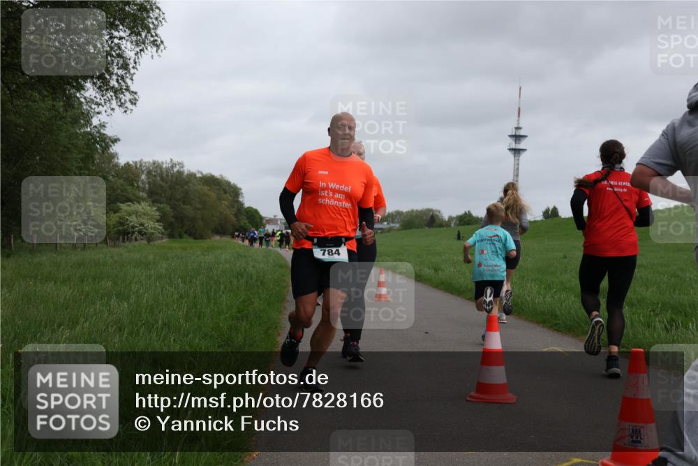 04.05.2025 - 8. Wedeler Halbmarathon Yannick Fuchs http://msf.ph/oto/7828166 04.05.2025 11:15:47 Laufen 784 meine-sportfotos.de