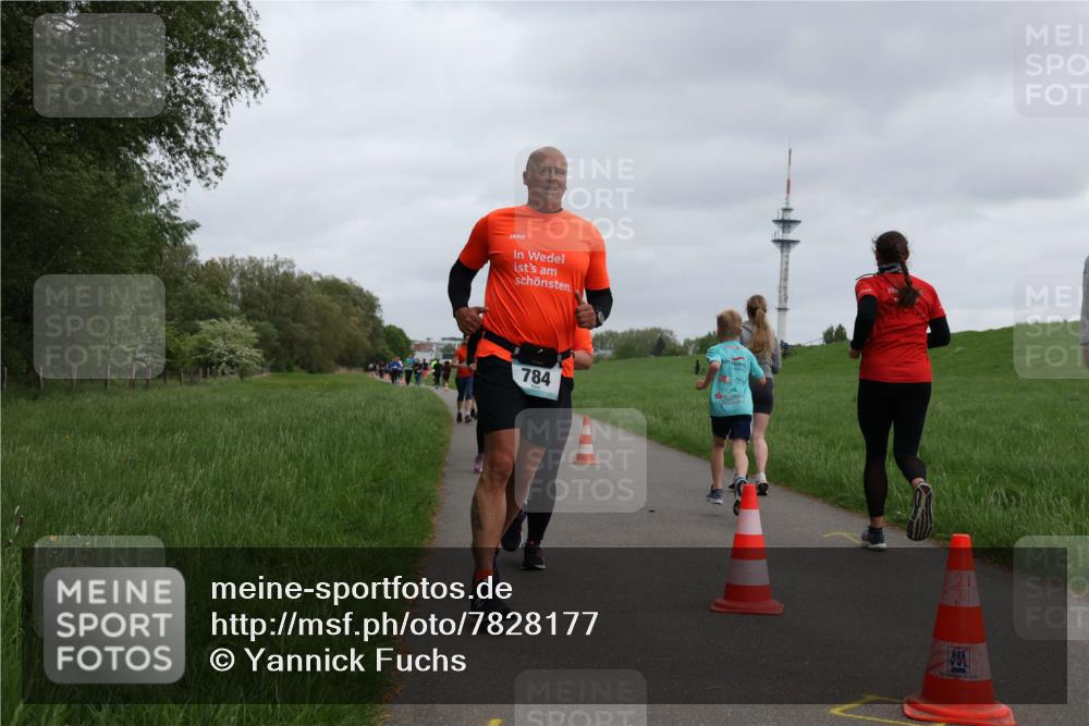04.05.2025 - 8. Wedeler Halbmarathon Yannick Fuchs http://msf.ph/oto/7828177 04.05.2025 11:15:47 Laufen 784 meine-sportfotos.de
