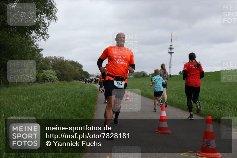 04.05.2025 - 8. Wedeler Halbmarathon Yannick Fuchs http://msf.ph/oto/7828181 04.05.2025 11:15:47 Laufen 784 meine-sportfotos.de