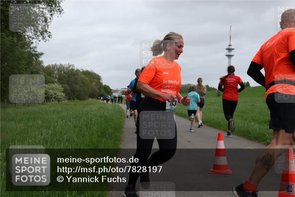 04.05.2025 - 8. Wedeler Halbmarathon Yannick Fuchs http://msf.ph/oto/7828197 04.05.2025 11:15:48 Laufen 183 meine-sportfotos.de