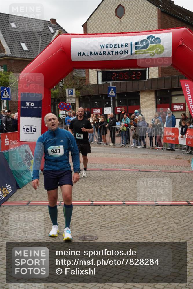 04.05.2025 - 8. Wedeler Halbmarathon Felixshl http://msf.ph/oto/7828284 04.05.2025 12:06:19 Ziel 142, 943, 970 meine-sportfotos.de