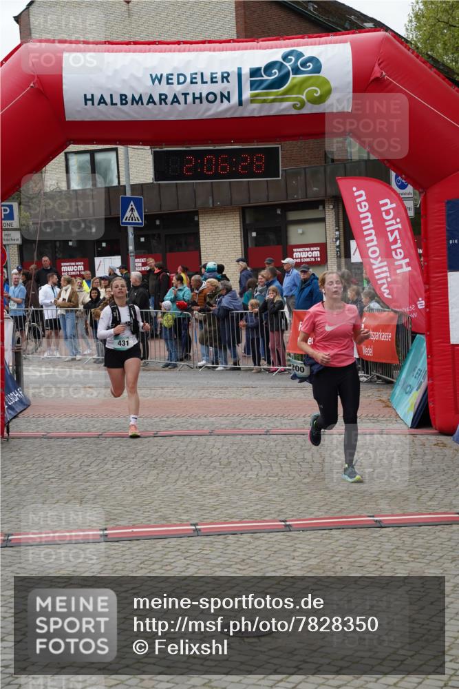 04.05.2025 - 8. Wedeler Halbmarathon Felixshl http://msf.ph/oto/7828350 04.05.2025 12:06:26 Ziel 200, 431 meine-sportfotos.de
