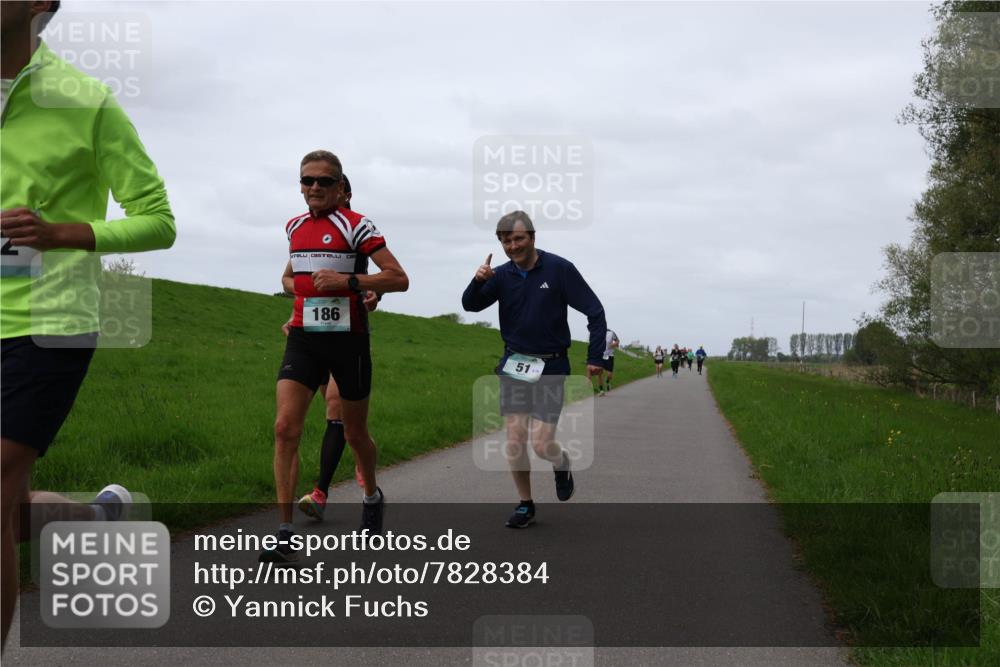 04.05.2025 - 8. Wedeler Halbmarathon Yannick Fuchs http://msf.ph/oto/7828384 04.05.2025 11:35:12 Laufen 186, 51 meine-sportfotos.de