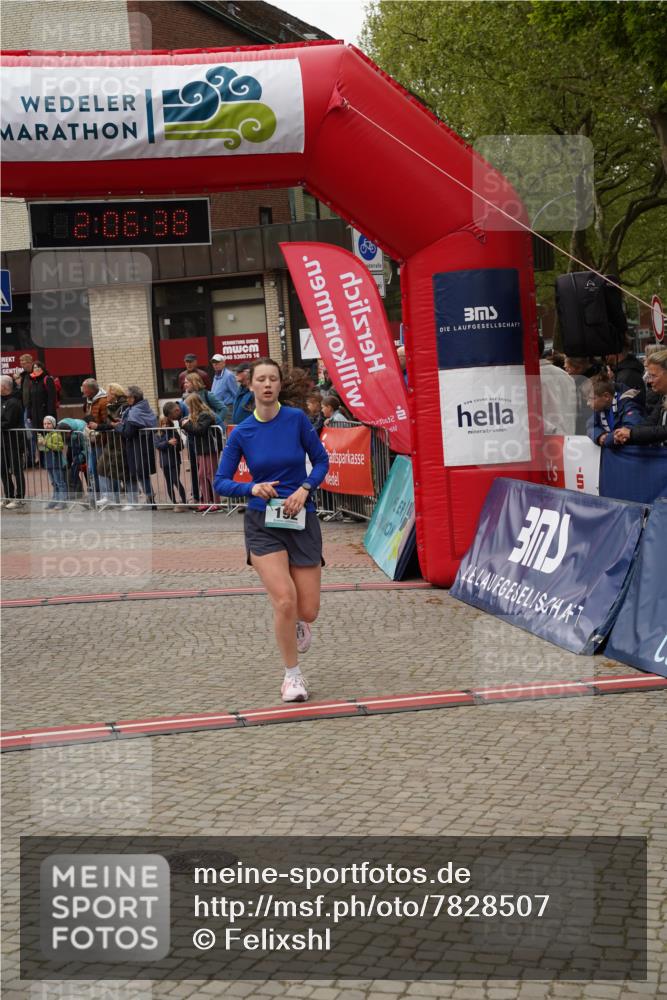 04.05.2025 - 8. Wedeler Halbmarathon Felixshl http://msf.ph/oto/7828507 04.05.2025 12:06:36 Ziel 192, 195, 198, 548, 554 meine-sportfotos.de