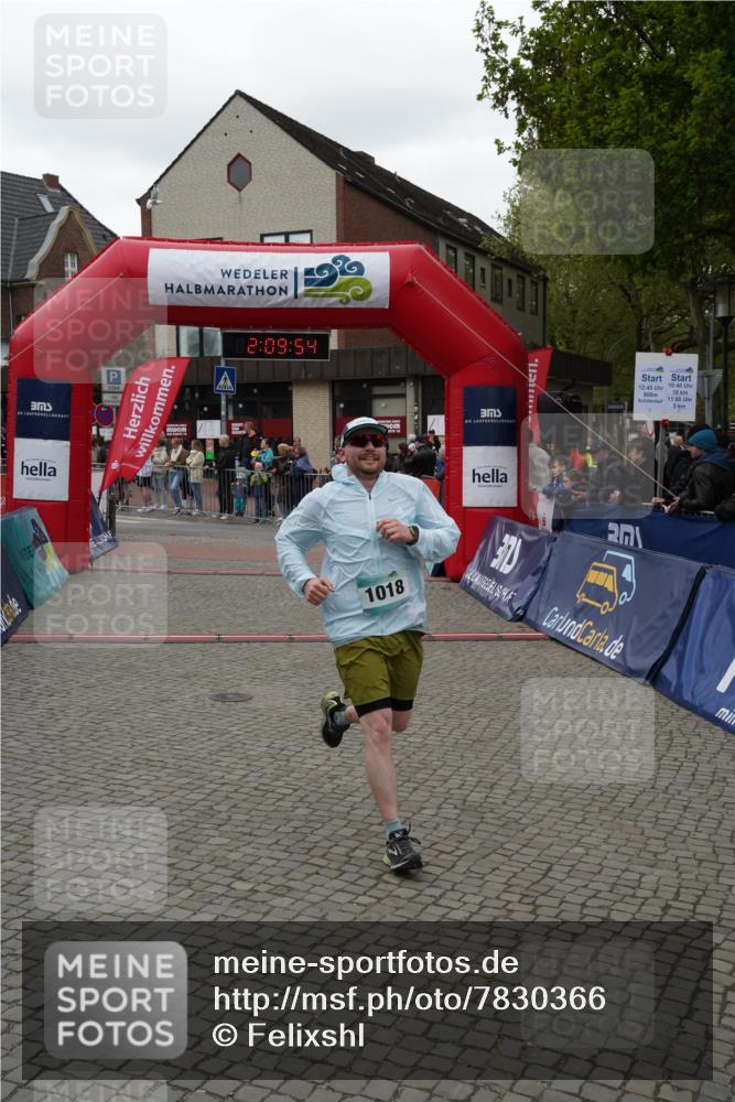 04.05.2025 - 8. Wedeler Halbmarathon Felixshl http://msf.ph/oto/7830366 04.05.2025 12:09:52 Ziel 1018 meine-sportfotos.de