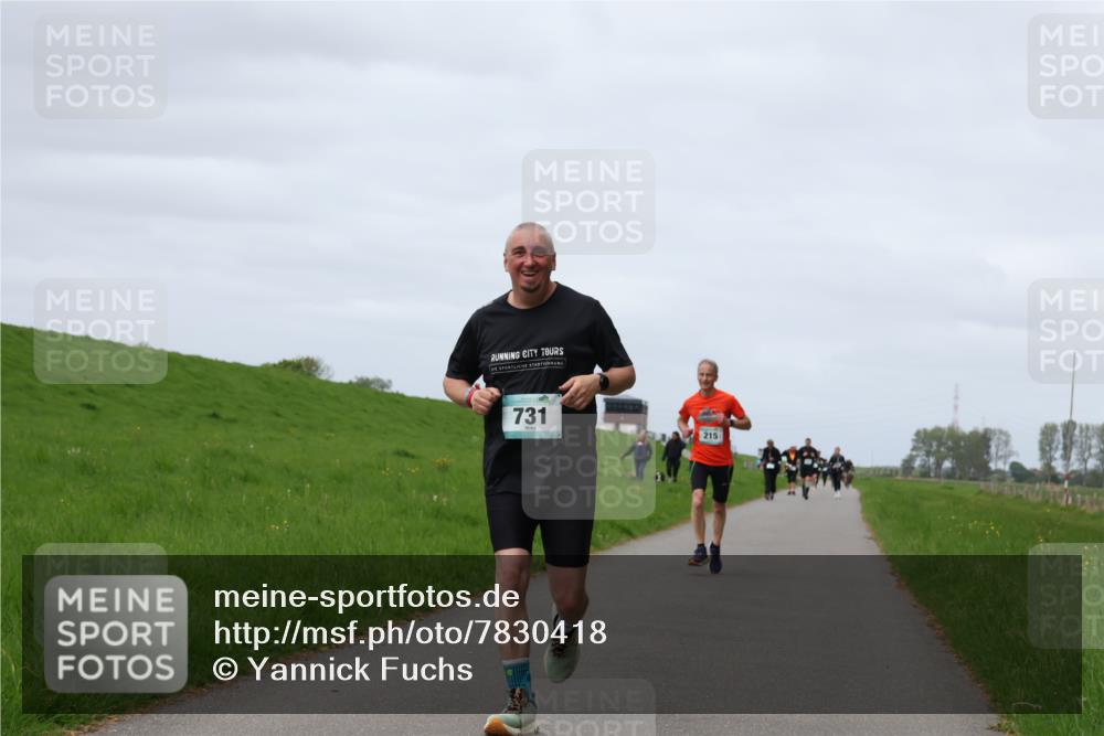 04.05.2025 - 8. Wedeler Halbmarathon Yannick Fuchs http://msf.ph/oto/7830418 04.05.2025 11:38:44 Laufen 731, 215 meine-sportfotos.de