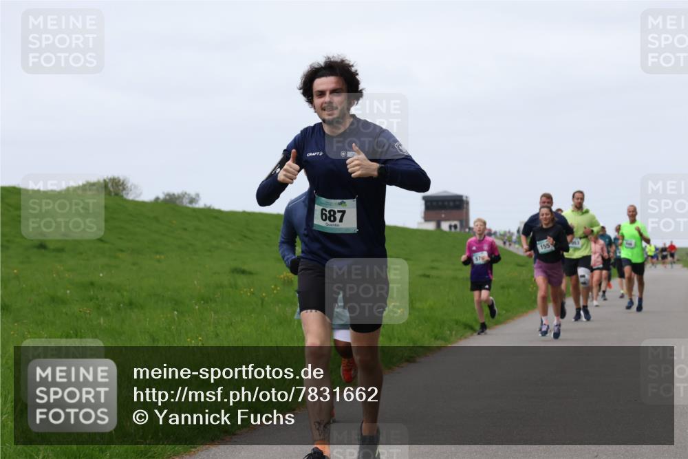 04.05.2025 - 8. Wedeler Halbmarathon Yannick Fuchs http://msf.ph/oto/7831662 04.05.2025 11:20:33 Laufen 687, 155 meine-sportfotos.de