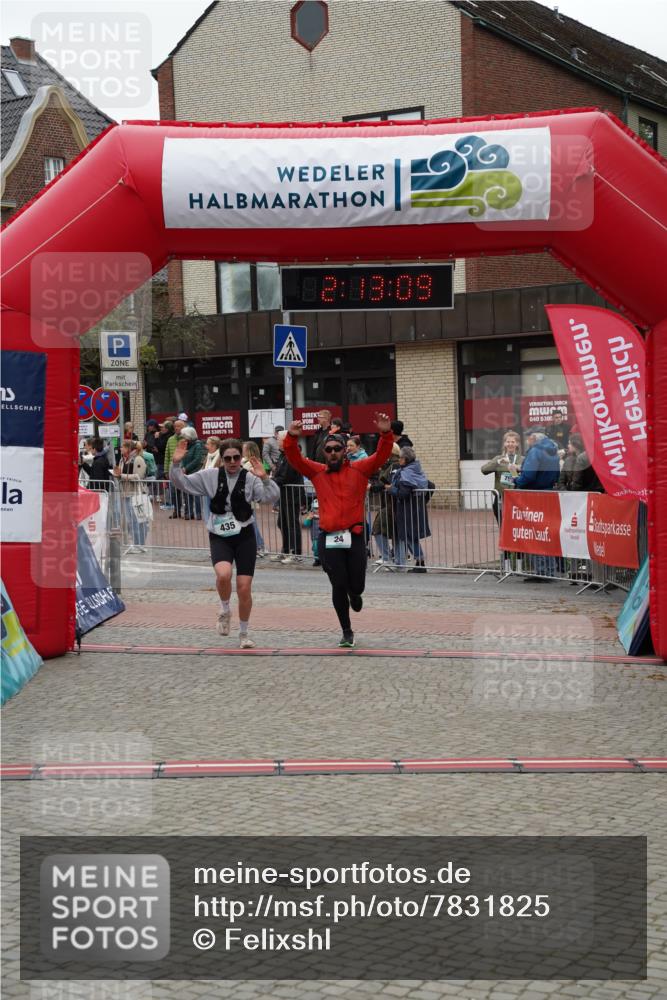 04.05.2025 - 8. Wedeler Halbmarathon Felixshl http://msf.ph/oto/7831825 04.05.2025 12:13:07 Ziel 24, 435 meine-sportfotos.de