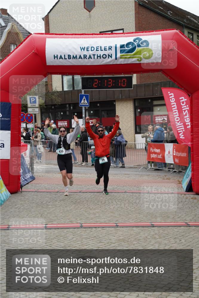 04.05.2025 - 8. Wedeler Halbmarathon Felixshl http://msf.ph/oto/7831848 04.05.2025 12:13:08 Ziel 24, 272, 435 meine-sportfotos.de