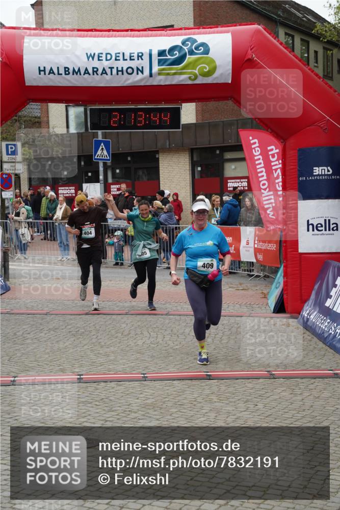 04.05.2025 - 8. Wedeler Halbmarathon Felixshl http://msf.ph/oto/7832191 04.05.2025 12:13:42 Ziel 404, 405, 409 meine-sportfotos.de
