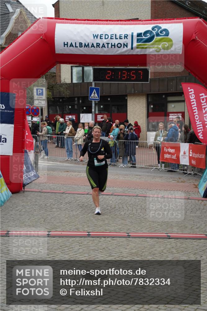 04.05.2025 - 8. Wedeler Halbmarathon Felixshl http://msf.ph/oto/7832334 04.05.2025 12:13:55 Ziel 430 meine-sportfotos.de