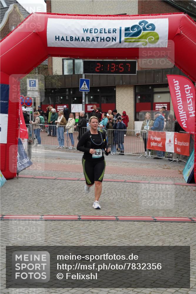 04.05.2025 - 8. Wedeler Halbmarathon Felixshl http://msf.ph/oto/7832356 04.05.2025 12:13:55 Ziel 430 meine-sportfotos.de