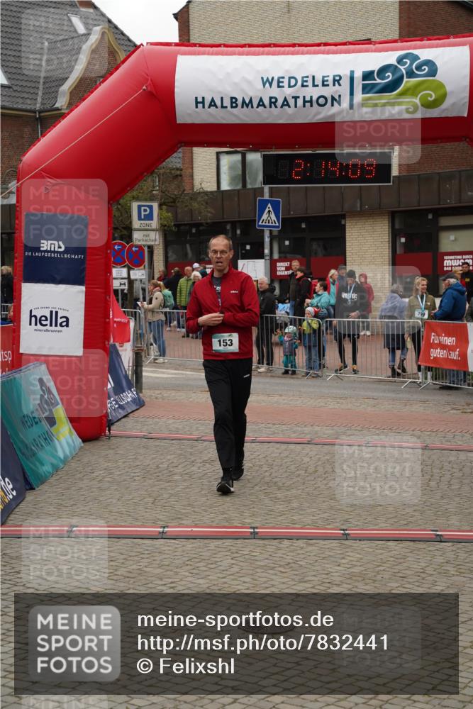 04.05.2025 - 8. Wedeler Halbmarathon Felixshl http://msf.ph/oto/7832441 04.05.2025 12:14:06 Ziel 153 meine-sportfotos.de