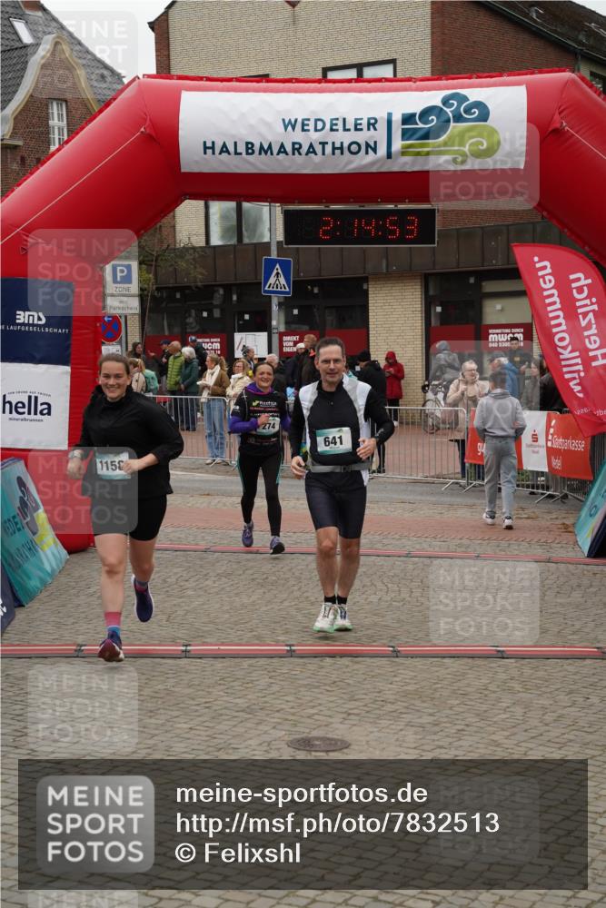 04.05.2025 - 8. Wedeler Halbmarathon Felixshl http://msf.ph/oto/7832513 04.05.2025 12:14:51 Ziel 274, 641, 1158 meine-sportfotos.de
