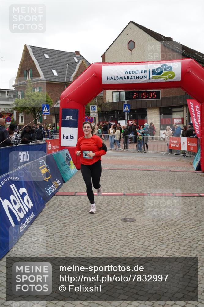 04.05.2025 - 8. Wedeler Halbmarathon Felixshl http://msf.ph/oto/7832997 04.05.2025 12:15:32 Ziel 102 meine-sportfotos.de