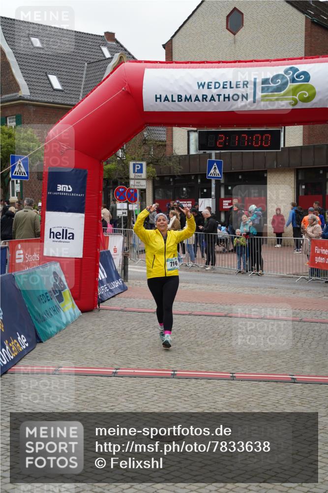 04.05.2025 - 8. Wedeler Halbmarathon Felixshl http://msf.ph/oto/7833638 04.05.2025 12:16:58 Ziel 716 meine-sportfotos.de