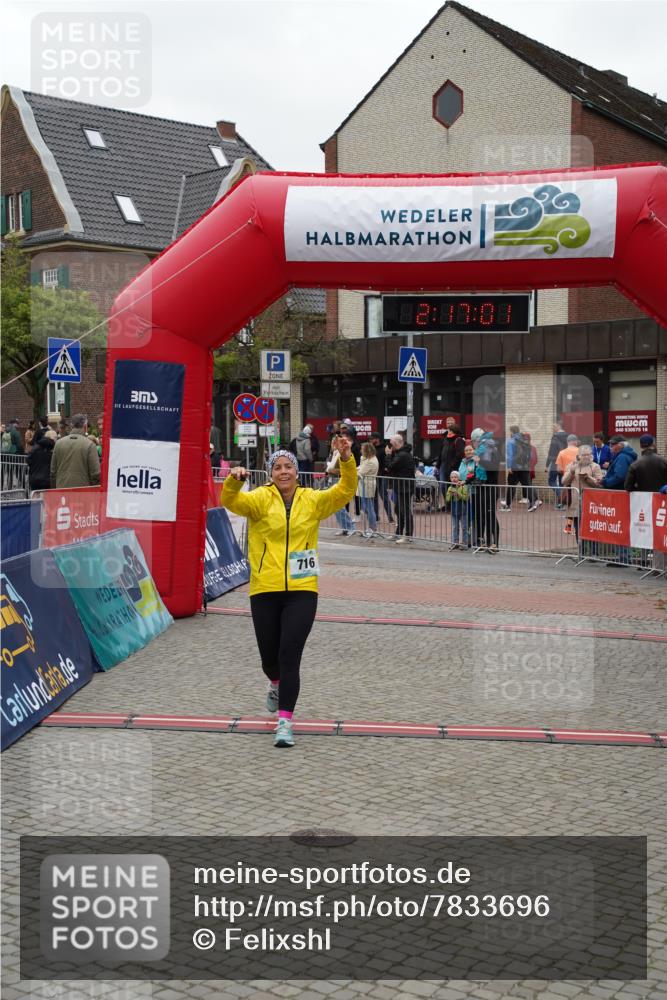 04.05.2025 - 8. Wedeler Halbmarathon Felixshl http://msf.ph/oto/7833696 04.05.2025 12:16:58 Ziel 716 meine-sportfotos.de