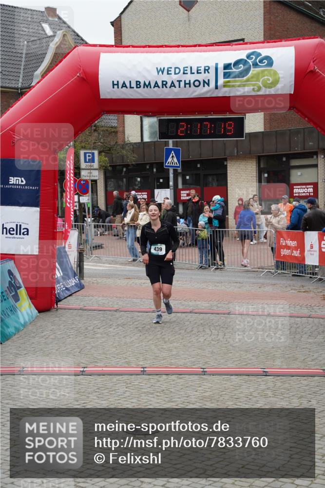 04.05.2025 - 8. Wedeler Halbmarathon Felixshl http://msf.ph/oto/7833760 04.05.2025 12:17:16 Ziel 439 meine-sportfotos.de