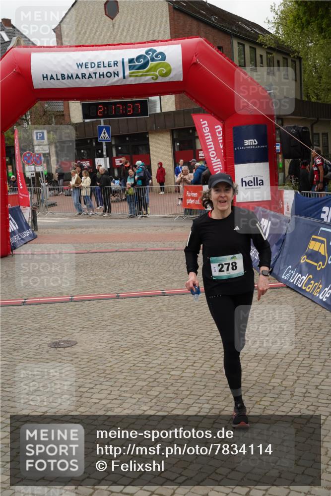 04.05.2025 - 8. Wedeler Halbmarathon Felixshl http://msf.ph/oto/7834114 04.05.2025 12:17:34 Ziel 278, 792 meine-sportfotos.de