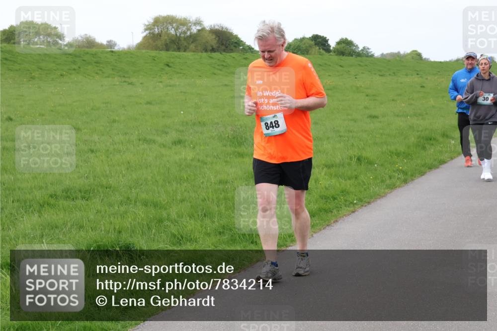 04.05.2025 - 8. Wedeler Halbmarathon Lena Gebhardt http://msf.ph/oto/7834214 04.05.2025 11:23:48 Laufen 848, 30 meine-sportfotos.de