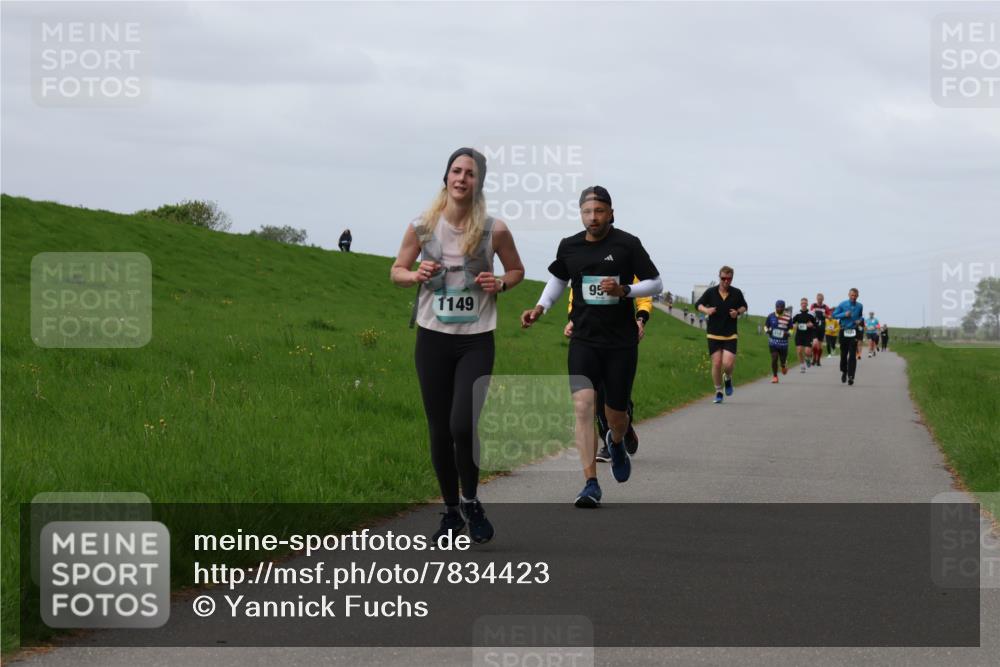 04.05.2025 - 8. Wedeler Halbmarathon Yannick Fuchs http://msf.ph/oto/7834423 04.05.2025 11:43:25 Laufen 95, 1149 meine-sportfotos.de