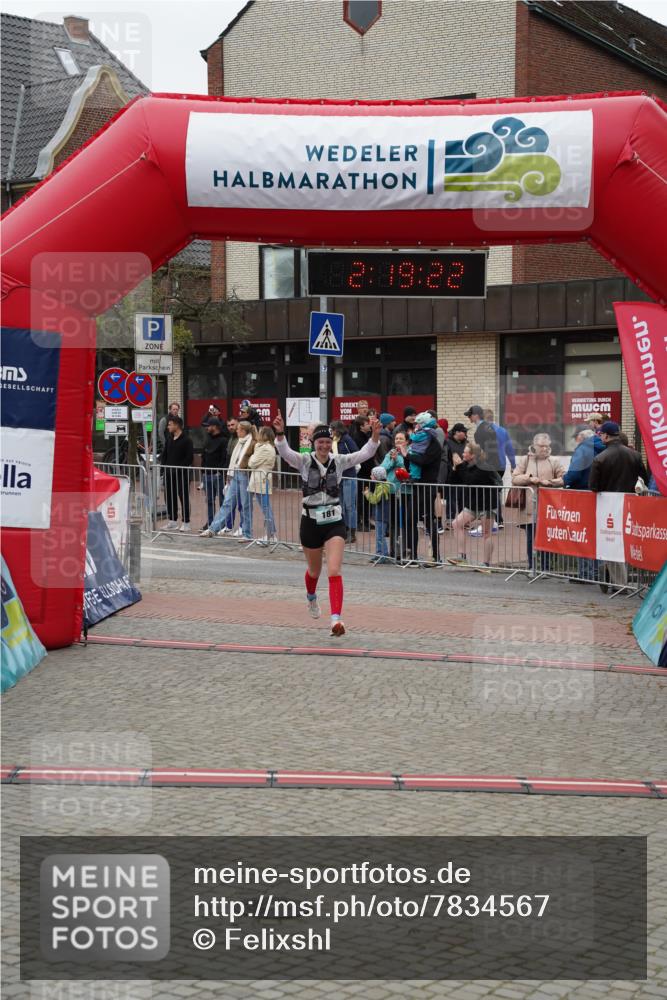 04.05.2025 - 8. Wedeler Halbmarathon Felixshl http://msf.ph/oto/7834567 04.05.2025 12:19:20 Ziel 181 meine-sportfotos.de