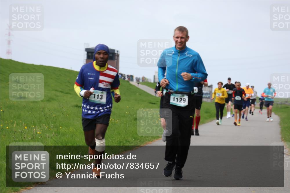 04.05.2025 - 8. Wedeler Halbmarathon Yannick Fuchs http://msf.ph/oto/7834657 04.05.2025 11:43:37 Laufen 1129, 113 meine-sportfotos.de