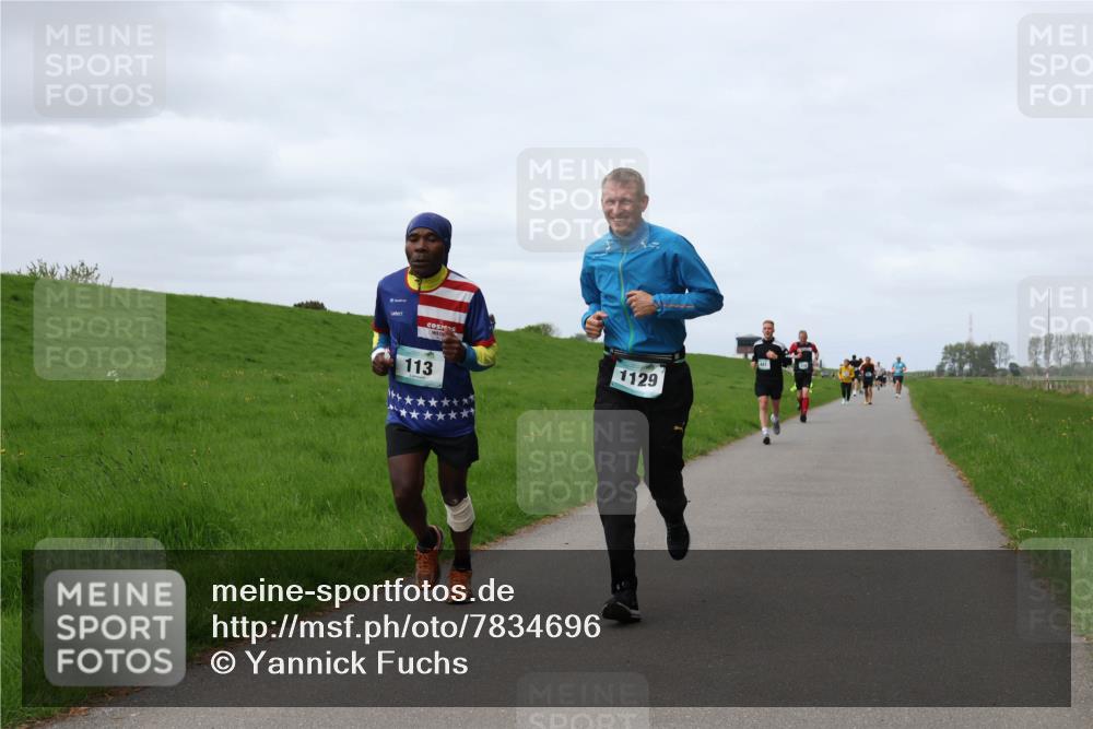 04.05.2025 - 8. Wedeler Halbmarathon Yannick Fuchs http://msf.ph/oto/7834696 04.05.2025 11:43:42 Laufen 113, 1129 meine-sportfotos.de