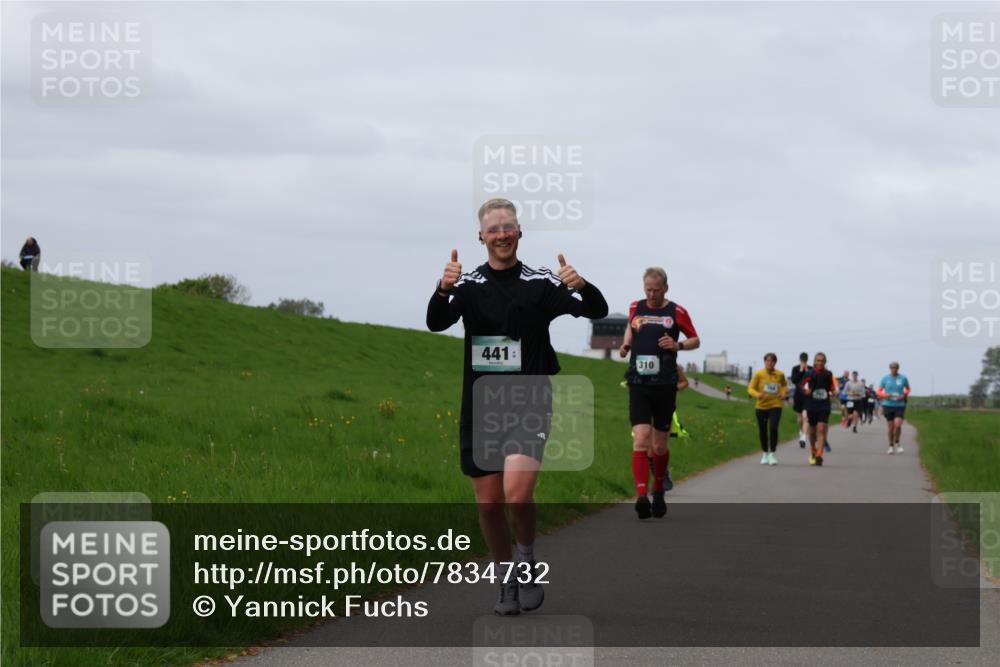 04.05.2025 - 8. Wedeler Halbmarathon Yannick Fuchs http://msf.ph/oto/7834732 04.05.2025 11:43:45 Laufen 441, 310 meine-sportfotos.de