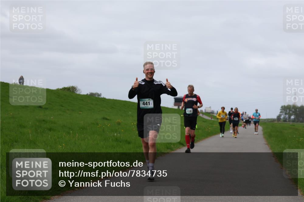 04.05.2025 - 8. Wedeler Halbmarathon Yannick Fuchs http://msf.ph/oto/7834735 04.05.2025 11:43:45 Laufen 441, 310 meine-sportfotos.de